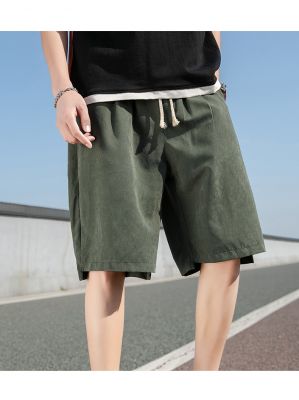 Basic Men's Casual Drawstring Shorts