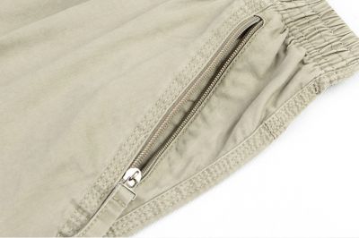 Cargo Bermuda Shorts with side pockets light cotton mid-length