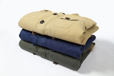Men's Multi-Pocket Detachable Hooded Jacket