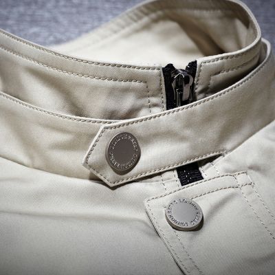 Men's short Dual Color Jacket with a chest pocket