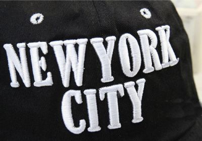 New York City Rounded Bucket Hat Embroidery for Men or Women