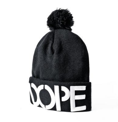 Winter hat for men with Dope Inscription embroidered
