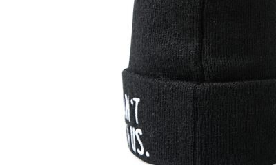 You Can't sit with us winter beanie hat for men or women