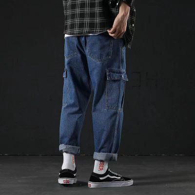 Cargo baggy jeans for men