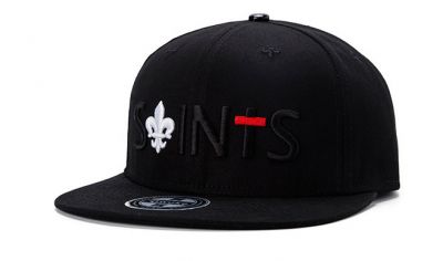 Saints Embroidery Snapback Cap with Lily Embroidery