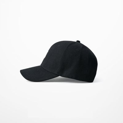 Baseball cap with embroidered manuscript  A
