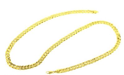 Bling Bling Gold Plated Necklace Chain 9 MM
