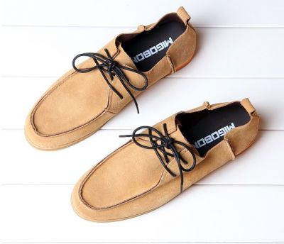 Casual summer shoes for Men with thin leather lace