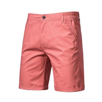 Chino slim fit cotton smart shorts for men