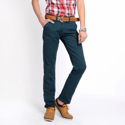 Jeans Denim Pants for Men Straight cut Trousers - Beige Navy Black