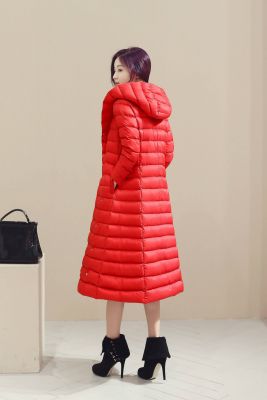 Lightweight down jacket for women with hood winter