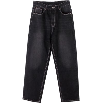 Men's Loose Fit Black Denim Jeans