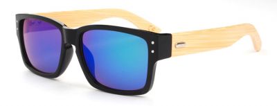 Bamboo Sunglasses with Multiple Color Lenses