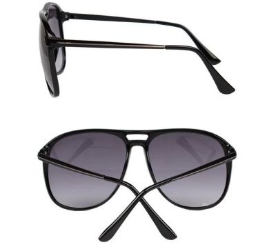 Fashion Sunglasses for Men Women with Thick Plastic Frame