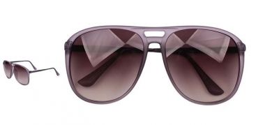 Fashion Sunglasses for Men Women with Thick Plastic Frame