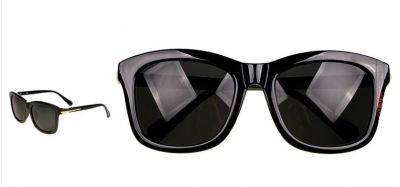 Glam Sunglasses for Women with Metal Side Frame