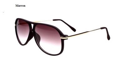Fashion Sunglasses for Men Women with Metal and Plastic Frame