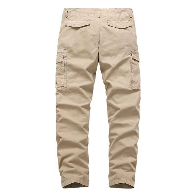 Men's classic straight-leg cargo smart pants