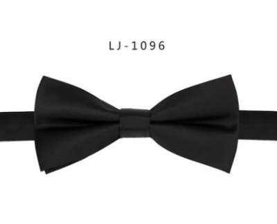 Plain Shiny Satin Bowtie in Red Blue or Black for  suit wedding