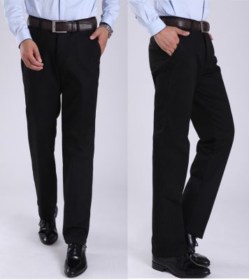 Classic Winter casual men's trousers with fur lining