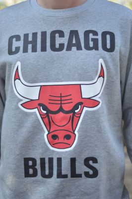 Chicago Bulls Crewneck Jumper for Men - Grey
