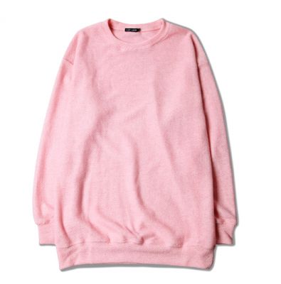 Pink Knitwear Crewneck Sweater for Men