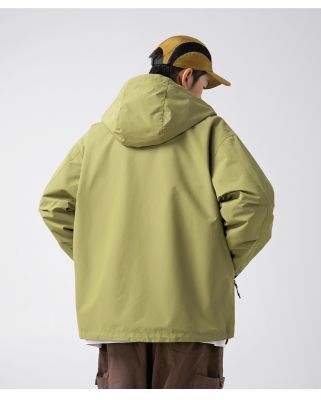 Removable outer jacket with fleece lining for year-round comfort