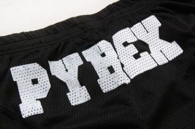 Pyrex Sports Basketball Shorts for Men Women Black and White Swag
