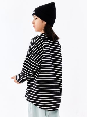 Striped Long Sleeve T-shirt for Kids - Classic Style