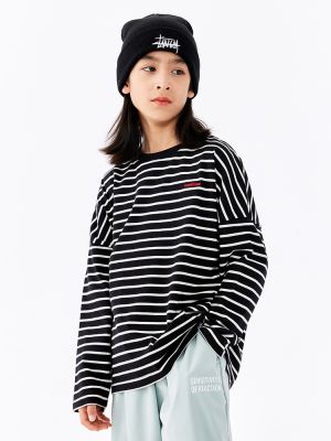 Striped Long Sleeve T-shirt for Kids - Classic Style