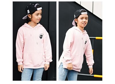 Bandito pink hoodie sweatshirt for boys with graphic print