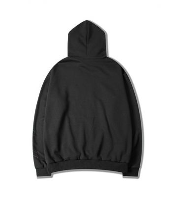 Hooded oversize sweatshirt for men or women with embroidered Nina Fresh