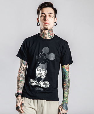 Bad Boy Mickey T shirt for men short sleeves