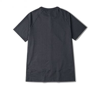 Hoody Style t-shirt with Front Pocket and Collar line