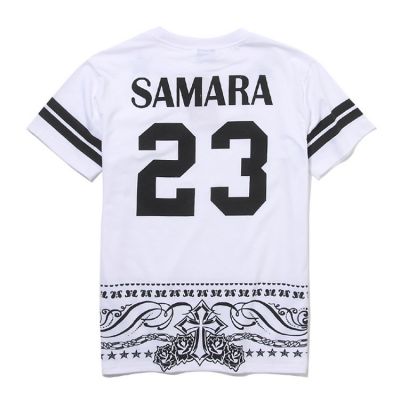 Samara 23 Hip Hop T shirt for Men Women #23 Paisley