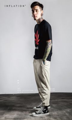 OG Kush T-shirt Weed Leaf Marijuana Print for Men