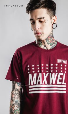 Maxwell Stars Rows T-shirt for Men
