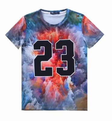 Number 23 Multi Colors T shirt for Men