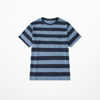 Oversized T-Shirt with broad horizontal stripes for men or women