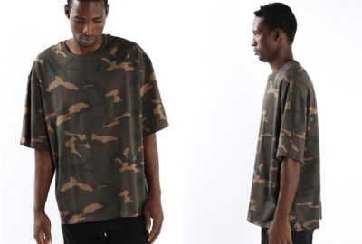 Oversize Camouflage t-shirt for Men and Women Short Sleeves