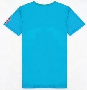Wale Bad Girls Club T Shirt Sky Blue Cartoon Design Hip Hop Tee