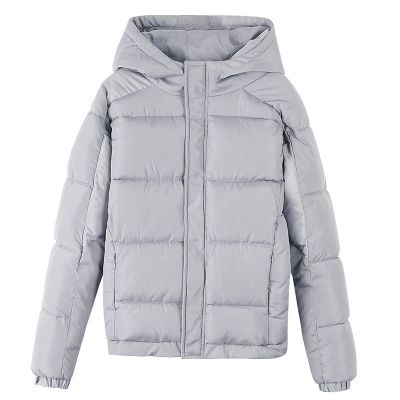 Thick casual coat with hood unisex