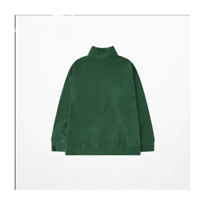Unisex Zip-Up High Neck Sweater