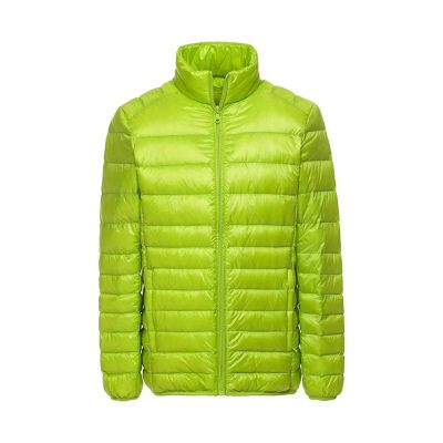 Men's High collar Quilted Winter Down Jacket