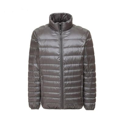 Men's High collar Quilted Winter Down Jacket