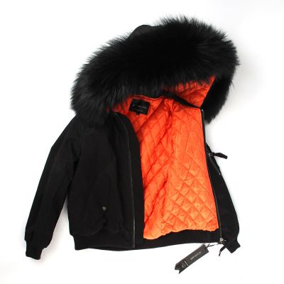 Women's Winter Fleece Jacket with Fur Hood