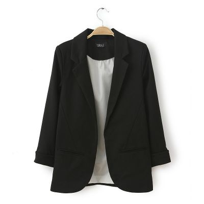 Open Blazer for women Casual Suit Jacket with Side Pockets