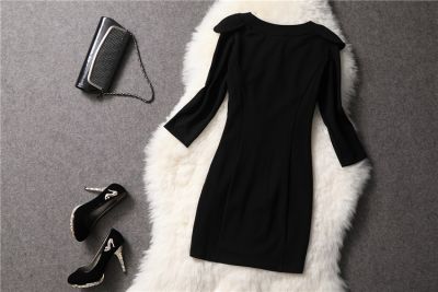 Women's Classic dress  with front neck closure