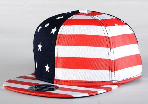 Strapback Cap AMERICANA Stars Stripes USA FLAG Court Side Mens Hat Details about   Vans NEW