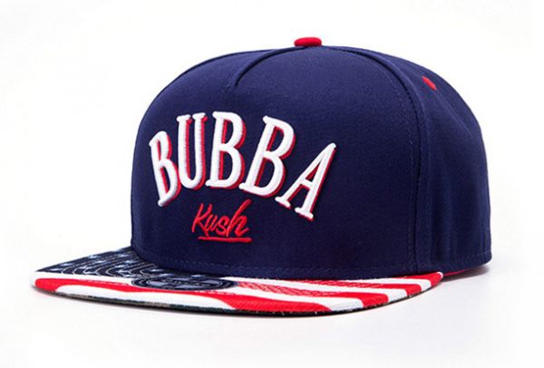 USA Flag Bubba Kush Snapback Baseball Cap